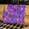 blankets Cartoon Cute Blanket Soft and Comfortable Children's Nap Blanket Portable Travel Flannel Blanket