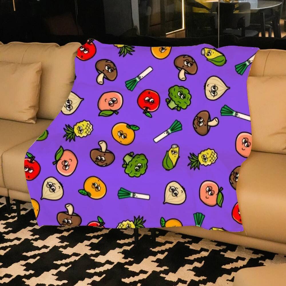 blankets Cartoon Cute Blanket Soft and Comfortable Children's Nap Blanket Portable Travel Flannel Blanket