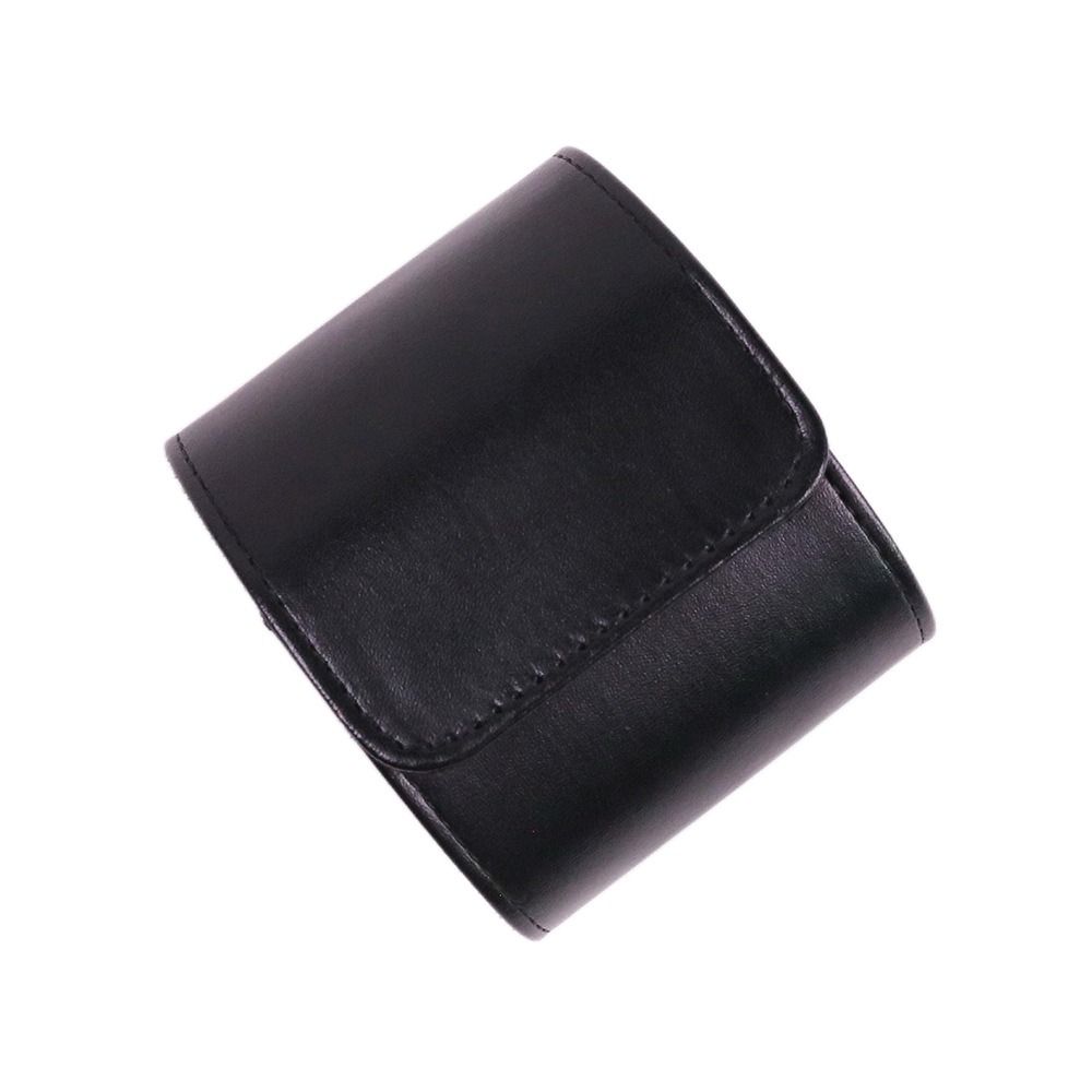 Vintage Leather Watch Roll Travel Case Single Watch Watch Bag Wristwatches Protection