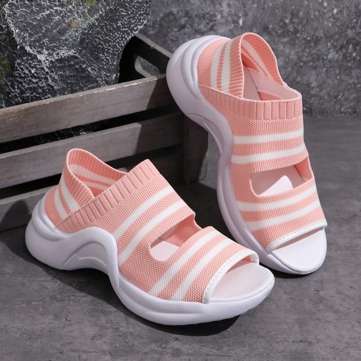 

Women Comfortable Summer Casual Shoes Beach Sandals 41 розовый