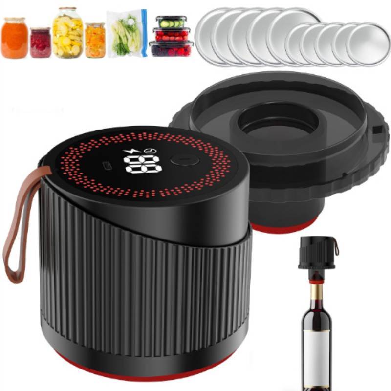 Electric Jar Sealer Vacuum Pump With Automatic Operation For Home And Commercial Food Preservation