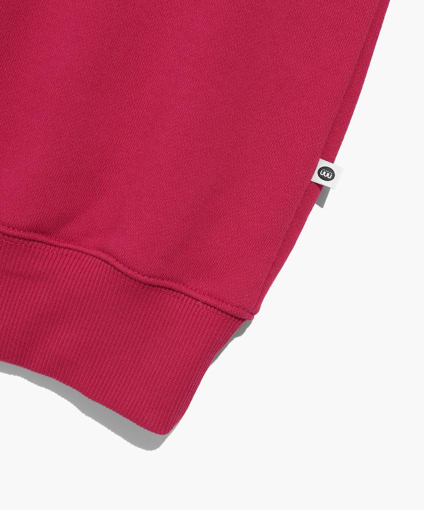 ISTKUNST Logo&Smiley Sweatshirts_Pink(Ik2Dsmm440A)