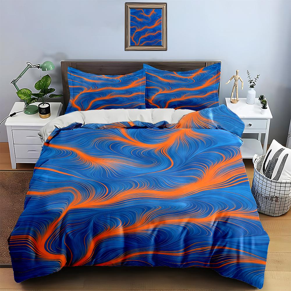 Swirling, Vibrant, Dynamic. Bedding Duvet Cover Sets Duvet Covers Pillowcases Gifts (1 * Duvet Cover 2 * Pillowcases, Without Duvet Insert)