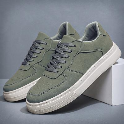 Green Casual Shoes for Men Casual Sneaker Mens Breathable Outdoor Sneakers Shoes Original Design Men Flat Shoes for Spring