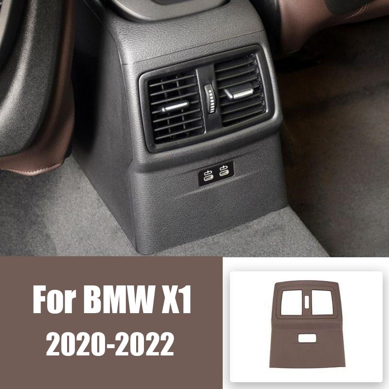 For BMW X1 X3 X5 2020-2025 Rear Seat Protector Cover Net Rear Air Vent AC Cover Decor Modification Conditioning Car Accessories