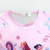 Kinder Mädchen K-POP Rumi Mira Zoey Druck Langarm T-Shirt Top Hose Hose Pyjama Schlafbekleidungssets
