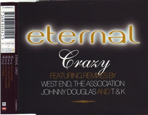 

CD ETERNAL - Crazy 724388191425,CD 1st Avenue Reco 1994 UK Rap & Hip-Hop/R&B Used