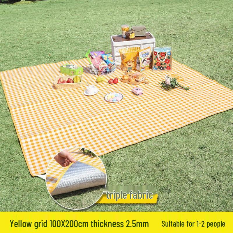 Portable Outdoor Picnic and Camping Mat - Thickened, Waterproof Cushion 200x300cm