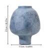 Retro Vases Ceramic Vase Ceramic Handicraft Hand Made Grain Crude Pottery Flower Vase Floral Arrangement Accessories Home Decor