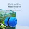 Mini Powerful Magnetic Fish Tank Brush - Double-Sided, No Dead Angle Glass Cleaner & Algae Remover.