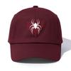 Pc Spider Print Baseball Cap for AdultsMinimalist Retro Style Casual Soft Adjustable Dad HatPerfect As Gift