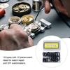 180pcs 0.5mm 0.6mm Watch Repairing Tool Black Color Watch Back Cover Seals  Watch Replacement
