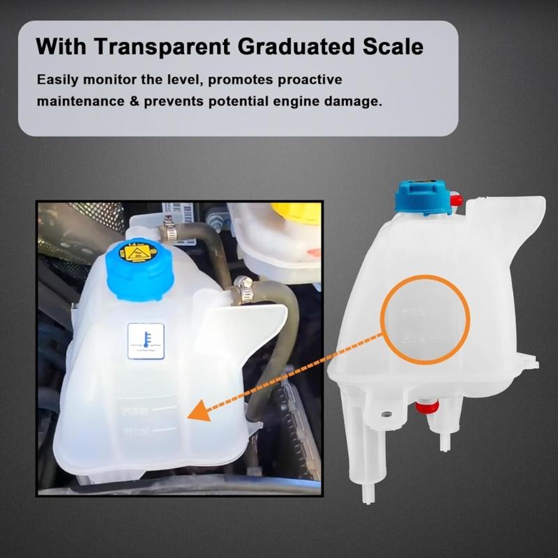 Replacement Coolant Reservoir 52014880AA 68097622AA for ProMaster 1500 2500