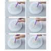 4Pieces Reusable Stirrer Stirring Rod DIY Craft Defoaming Bar Resin Sticks Paint