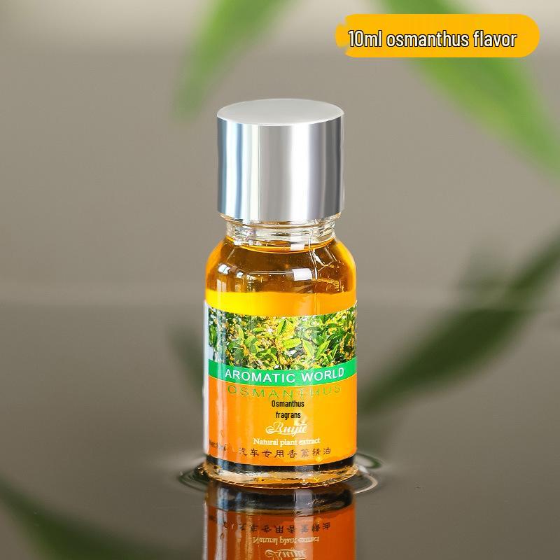 Hanging Car Air Freshener Ornament with 10ml Plant Fragrance Refill