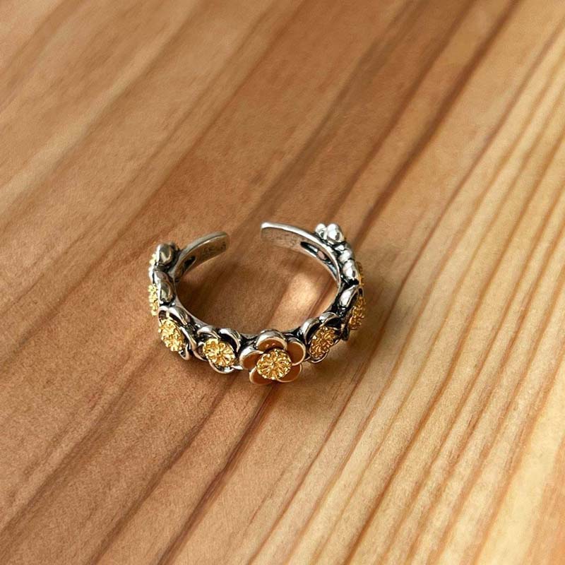 

Vintage Brown Tiger Eye Stone Rings for Women Men Silver Color Irregular Round Opening Ring Aesthetic Jewelry Gift Free Shipping