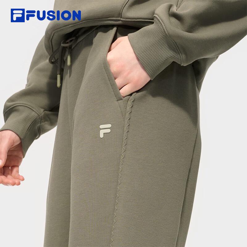 FILA FUSION Women's Knit Plush Casual Pants