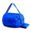 Reusable Folding Shopping Bag Foldable Grocery Tote Oxford Cloth Heavy Duty Duffle Bag with Adjustable
