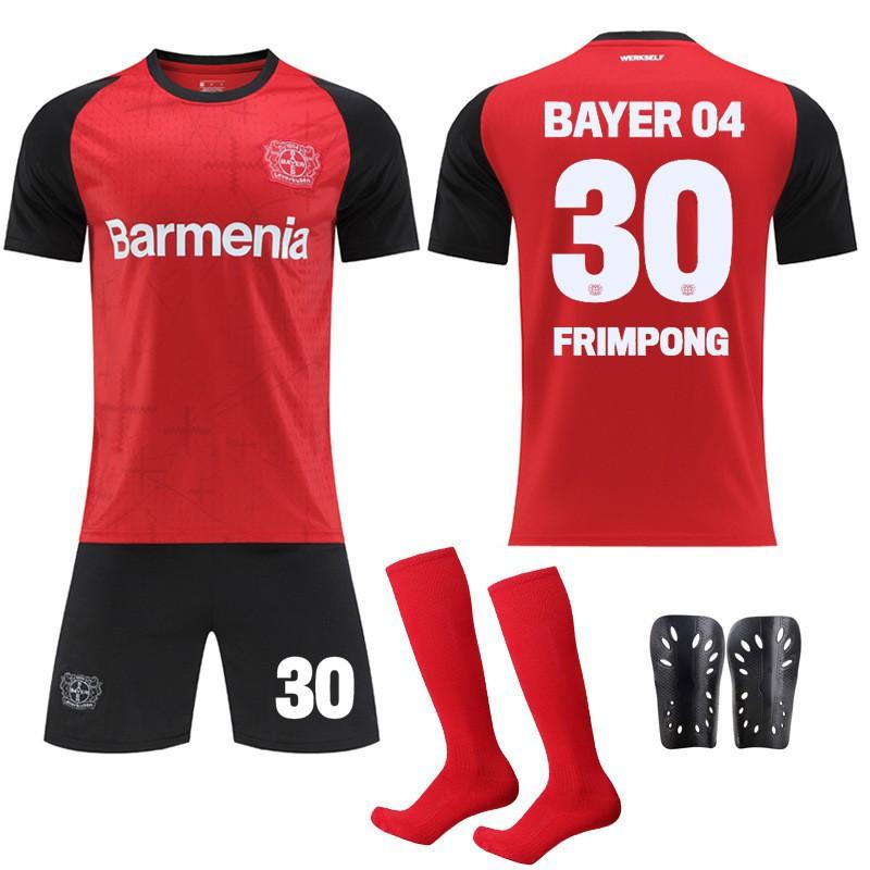 

2425 Bayer Leverkusen s New Home Shirt No. 10 Wiltz Football Bundesliga Red #M
