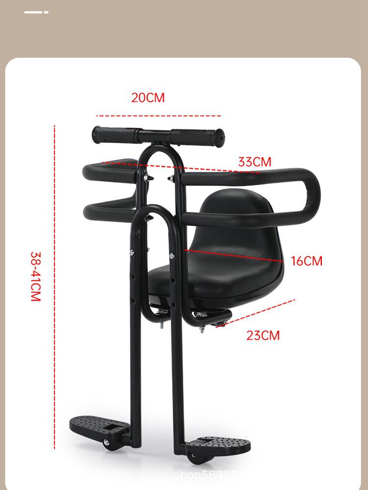 Child Seat for Mountain Bikes: Front Seatpost Attachment for Kids