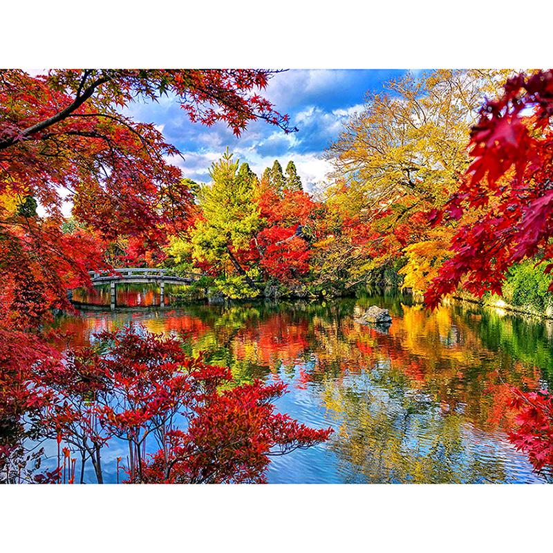 5D Diamond Painting Sunset Landscape Diy Round Water Diamond Embroidery Beach Mosaic Pattern Complete Design Home Decoration