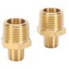 1Celsius2 To 1Celsius4in   Male Reducing Nipple Fitting Adapter Brass Pipe Fitting Reducer Adapter for Fuel