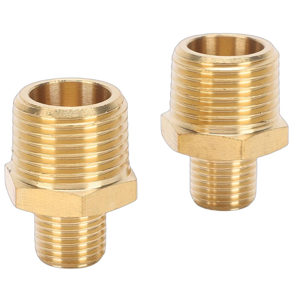1Celsius2 To 1Celsius4in   Male Reducing Nipple Fitting Adapter Brass Pipe Fitting Reducer Adapter for Fuel