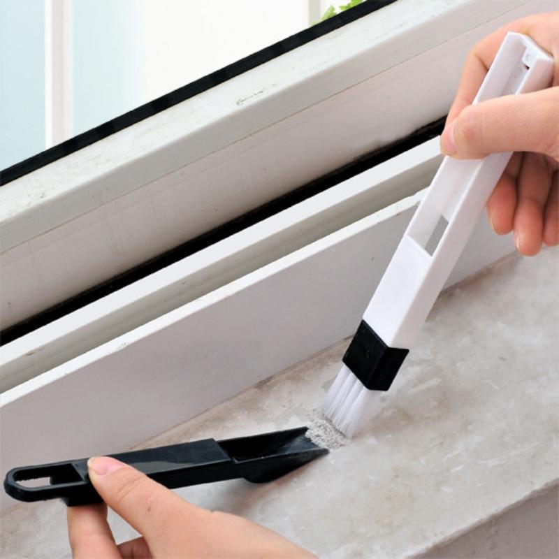 Window Groove Cleaning Brush, Glass Groove Dead Corner Cleaning Brush, Household Window Gap Scanning Window Gap Cleaning Tool
