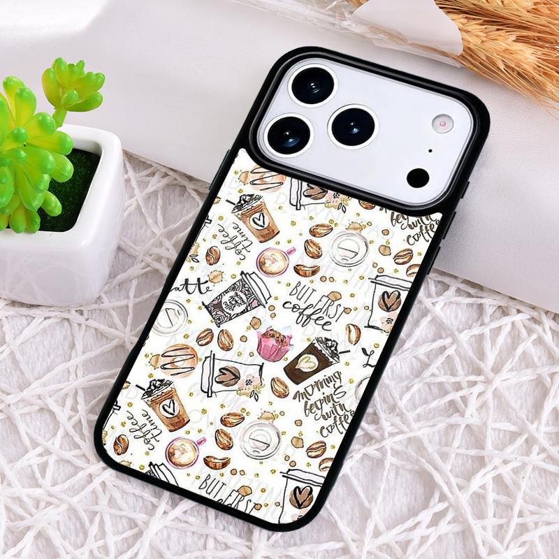Chocolate Cakes Eclairs Sweet Phone Case for iPhone 17 Air 16 15 11 12 14 13 Pro Max Shockproof Cover