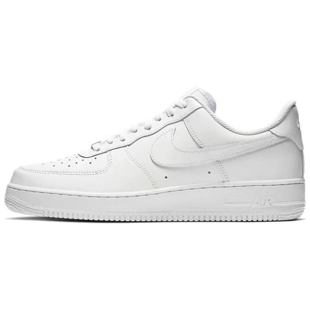Nike Scarpe da Skateboard Nike Air Force 1 Resistenti all'Abrasione Basse Unisex Bianche CW2288-111(Team113-S-BOX)