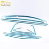 E'Z Car Window Bright Stainless Steel Anti-Scratch Strips