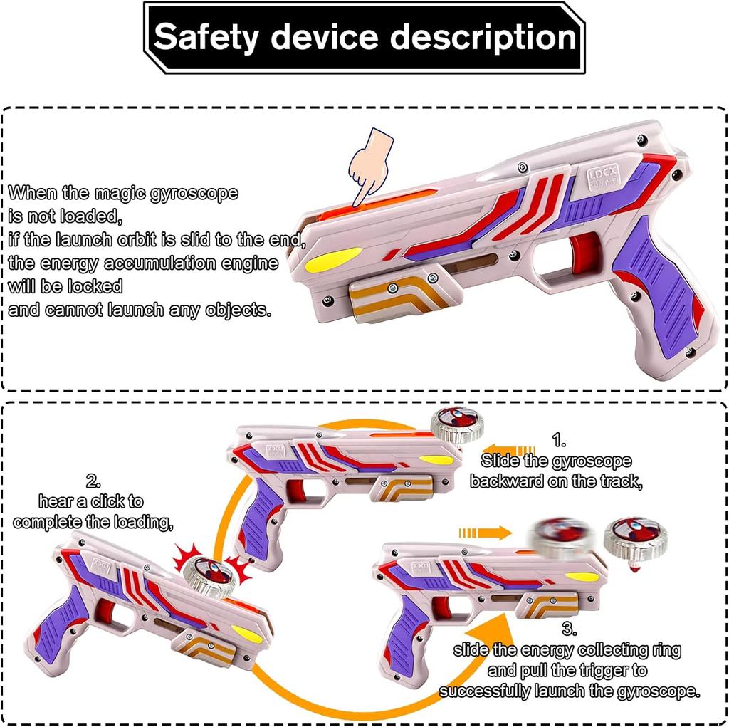 3T6B Burst Spinning Top with Launcher, Peonza Juguete Battle Tops Burst Turbo, Colour Blue, Toy Compatible with the Entire Range