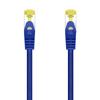 Aisens Network Cable Patch Cord RJ45 LSZH Cat.7 600 MHz S/FTP PIMF AWG26 - 1.0M - Blue Color-A146-0478
