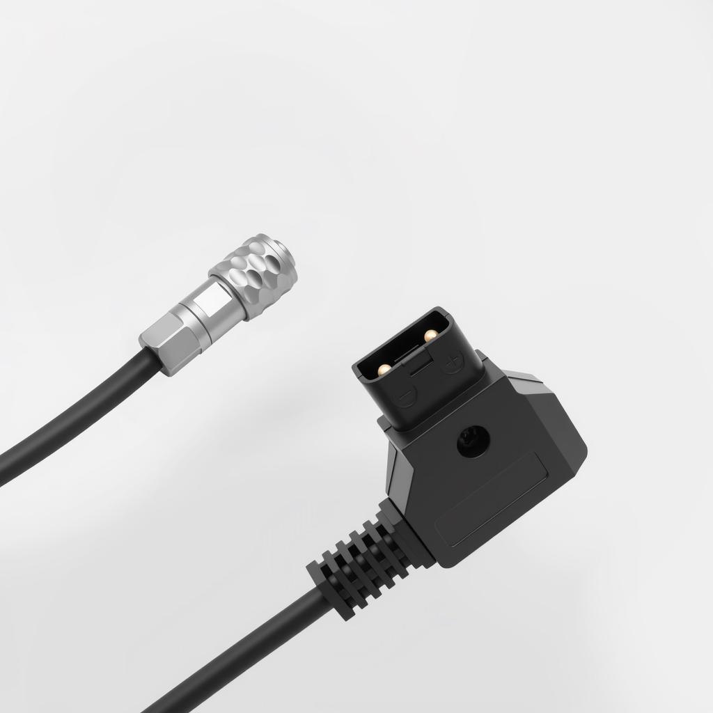 BMPCC To 4K Power Cable for Blackmagic Pocket Cinema Camera 4K with Gold Mount and Length D-Tap V-Mount, 18" - 59"