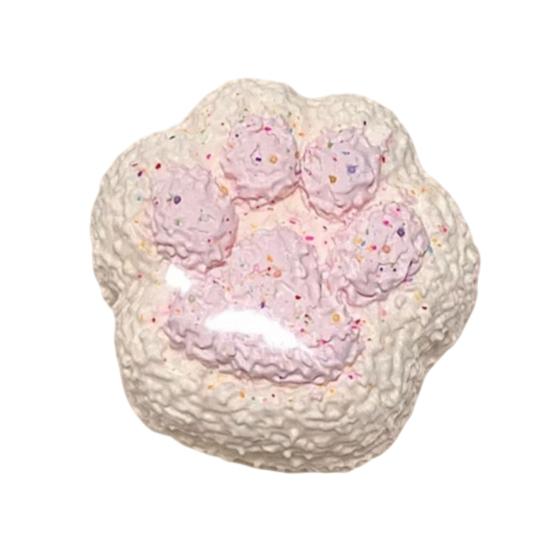 1/2/5 шт. Игрушка-пищалка в виде лапки кошки для снятия стресса, кошачья лапка, сжималка, сенсорная игрушка, мягкий шар-антистресс из ТПЭ, игрушка-фиджет в виде когтя животного 1pc розовый