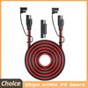 Battery Charging Cable SAE To SAE 12V-36V Solar Auto Battery SAE Power Cable Connector 16AWG Car Battery Solar Cables Waterproof
