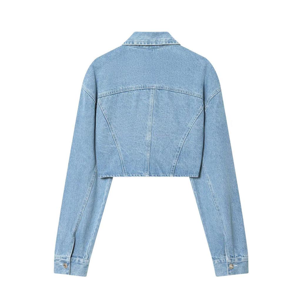 2026 Spring New Arrivals: European & American Street Style Versatile Women's Denim Jacket