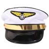 Einfach zu tragendes Kostümzubehör Pilotenmütze Herren Uniformen Marine Luftwaffe Kappe 3 Farben Kostüm Uniform Pilotenmütze Halloween