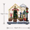 Festival Scene Musical Village Scene Decor Resin Xmas Window Display Pendant