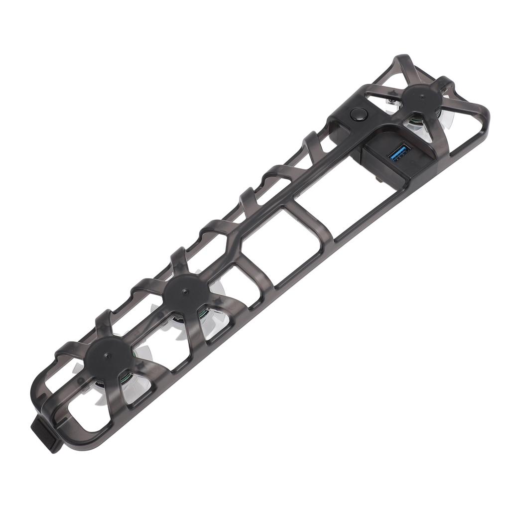 Cooling Fan for PS5 Slim Console 3 Fans USB 3.0 Port Blue Backlight Rear Cooling Fan Cooler Fan for PS5 Slim