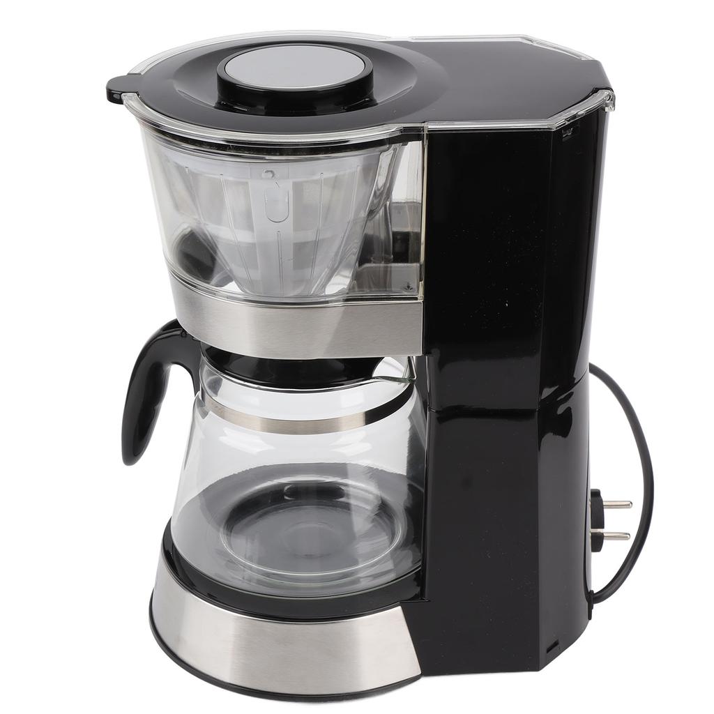 1,2 l halbautomatische Kaffeemaschine mit Teekanne Haushaltskaffeemarker-Set