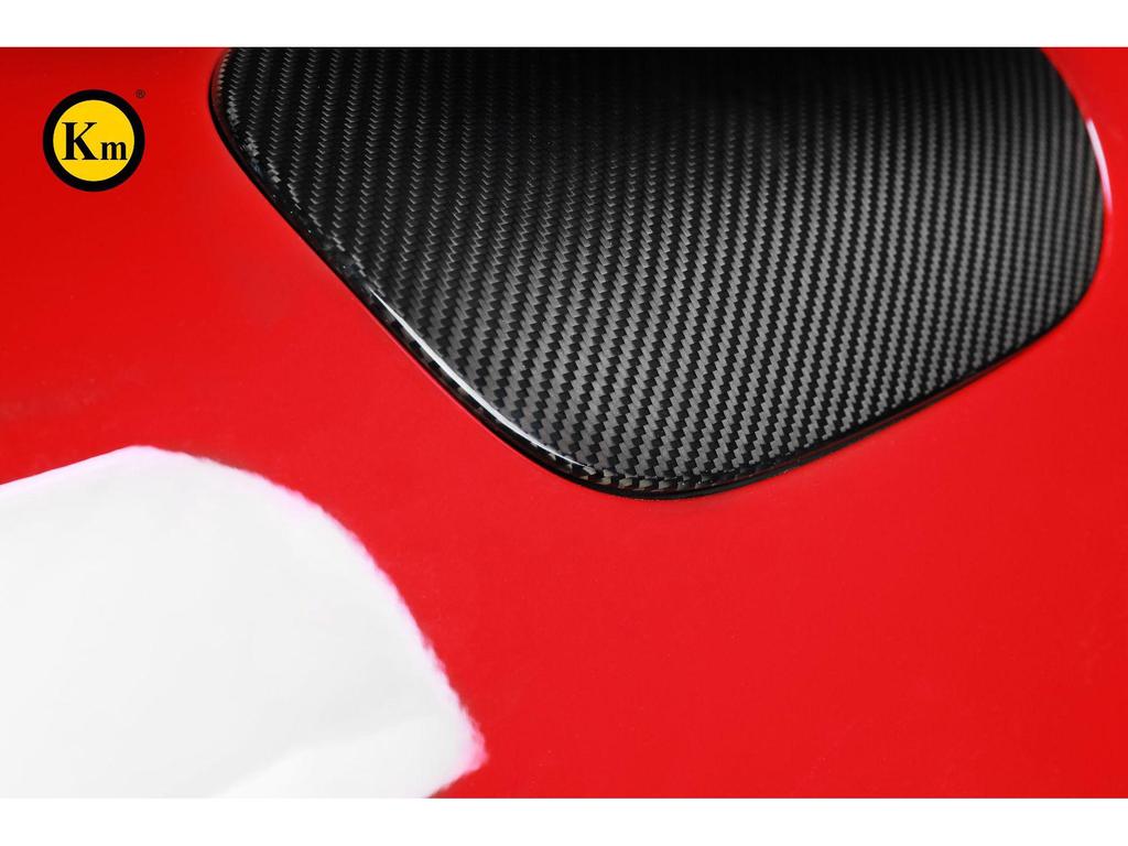 Carbon Fiber Fuel Tank Cap - 2017-2023 Panamera 971 Dry Carbon Sticker