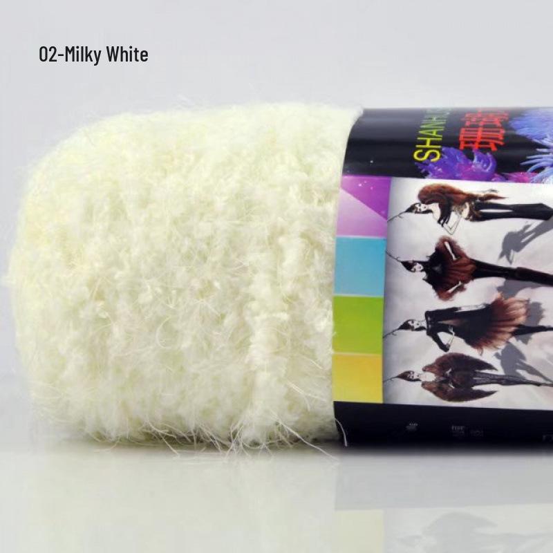 Phoenix Coral Mink Velvet Yarn - Long Hair Imitation Fur
