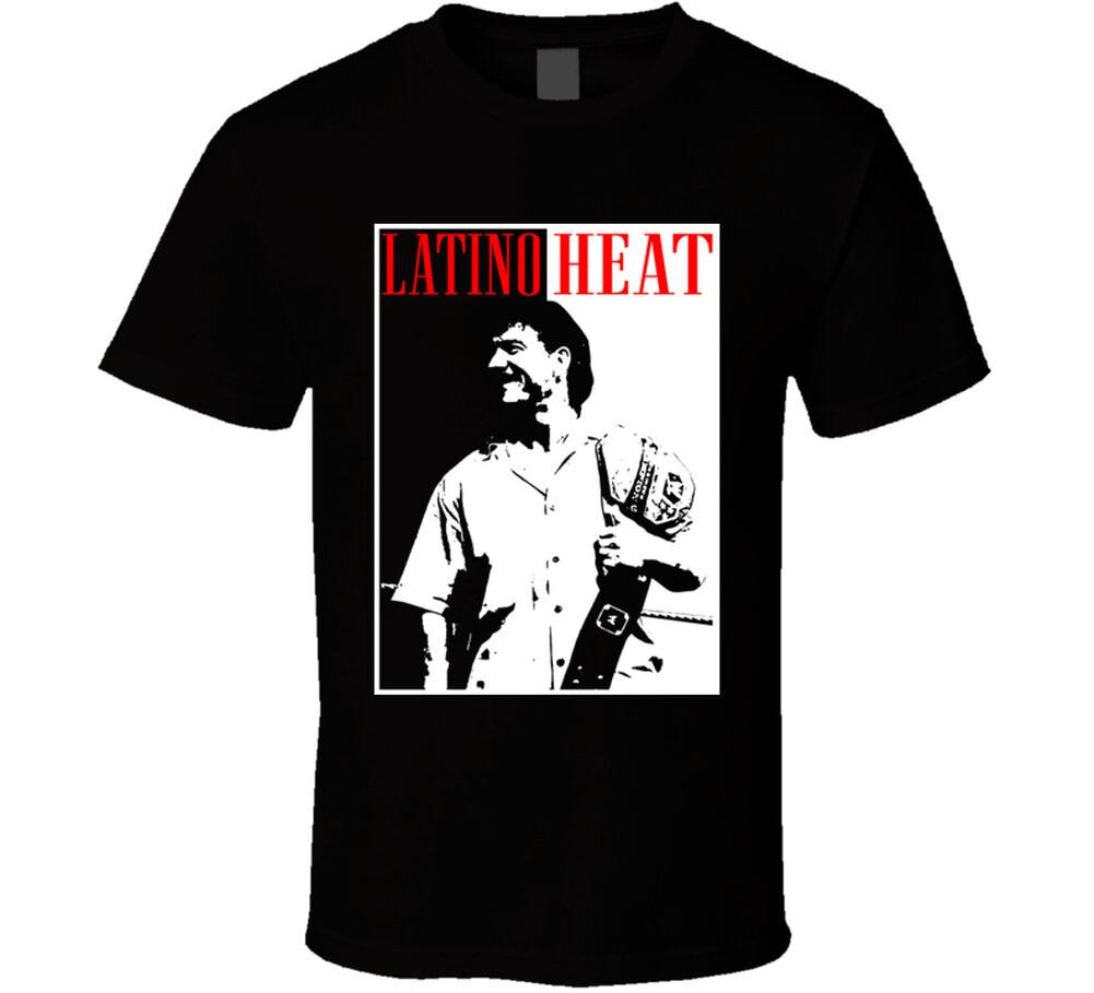 Eddie Guerrero Latino Heat Pro Wrestling Legend Scarface Style T Shirt S разноцветный