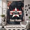 Wall Hanging Tapestry With Custom Name & Text, The Clash Decorative Tapestry For Bedroom