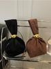 Niche Women's 2025 Trendy Autumn/Winter Retro High-End Bucket Bag