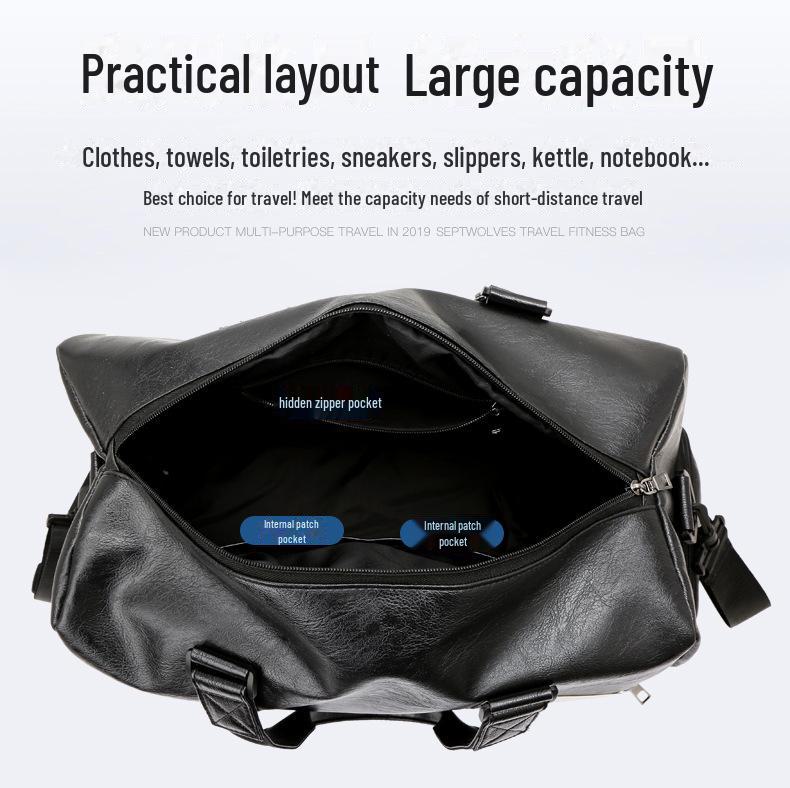 PU Reise- & Fitnesstasche - Vielseitiger Yoga- & Ausflugsbegleiter