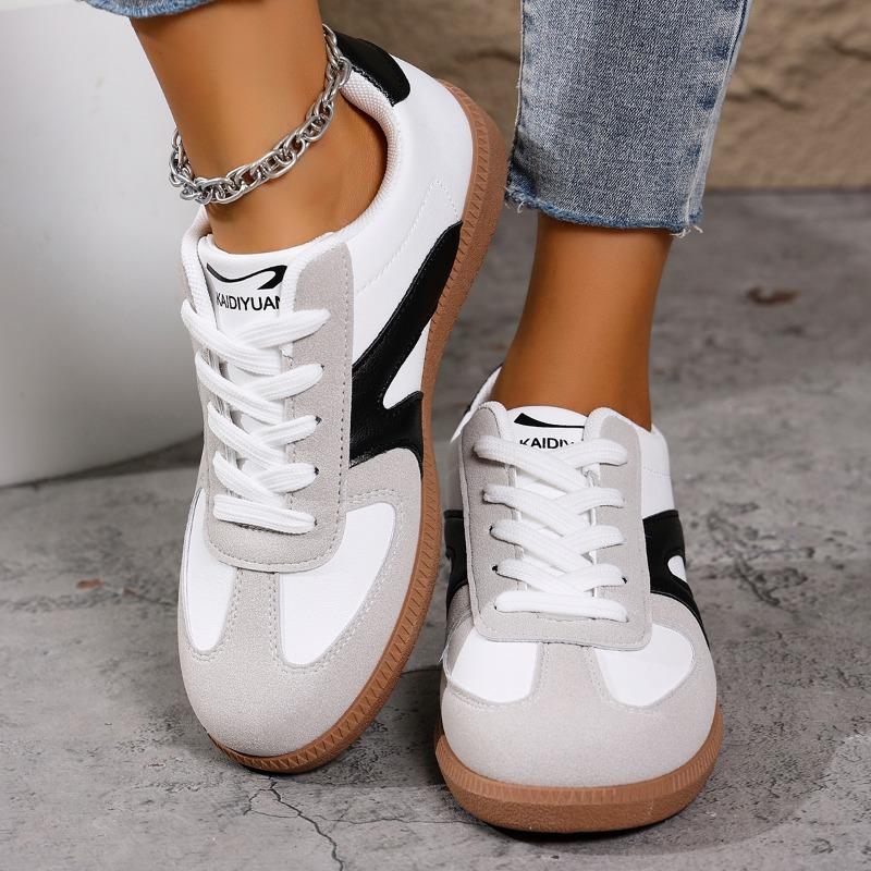 Fashion 2025 Women Casual Sneakers Outdoor Comfortable Flat Shoes Spring New Soft Sole Walking Female Fashion Sport Shoes