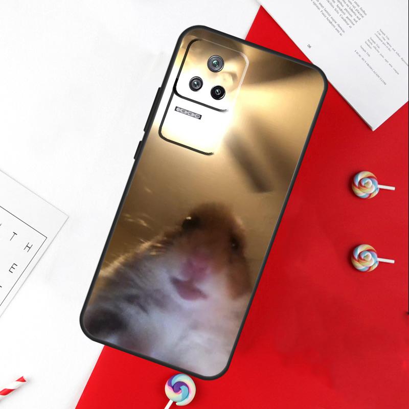 

Милый Милый Чехол-Крыса Для Питомца Для Xiaomi 15 Ultra 13 14 11T 12T 13T 14T Pro POCO X7 Pro X3 X5 X6 M6 F5 F6 Pro Чехол Xiaomi 14 Ultra
