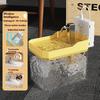 Kabelloser Induktions-Automatik-Trinkbrunnen Wasserfilter Zirkulation Haustier Katze Wassernapf Abnehmbar Mit Pumpe